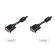 Digitus Připojovací kabel DVI, DVI (24 + 1), 2x ferit M / M, 5,0 m, DVI-D Dual Link, bl