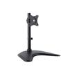 Digitus VESA stolní stojan, 45o otočný,45o sklopný, otočný 360o, 15"-27" TFT, 100x100, 15Kg, černý