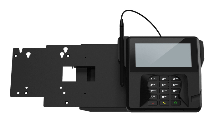 Elo EMV cradle kit for Wallaby self-service stand with Android I-Series 4, compatible with Ingenico IPP3