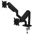 Endorfy Atlas GS Double,Držák, VESA, stolní, pro dva monitory, úhlopříčka až 32", nosnost 2× 10kg,plynová pružina