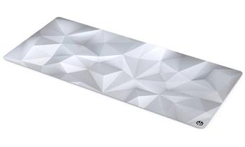 Endorfy Crystal Onyx White XL Podložka pod myš, herní, 900×400×3mm, voděodolná,