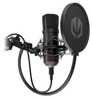 Endorfy mikrofon Solum/streamovací/nastavitelné rameno/pop-up filtr/3,5mm jack/USB-C/USB-A