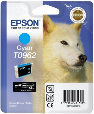 EPSON cartridge T0962 cyan (vlk)