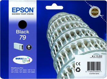 EPSON cartridge T7911 black (šikmá věž)