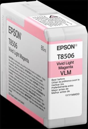 EPSON cartridge T8506 light magenta (80ml)