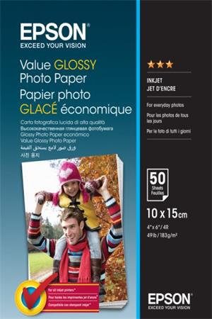 EPSON paper 10x15 - 183g/m2 - 20 sheets - value glossy photo paper