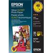 EPSON paper 10x15 - 183g/m2 - 2x20 sheets - value glossy photo paper