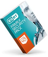 ESET Family Security Pack 6 zariadení + update na 1 rok - elektronická licencia