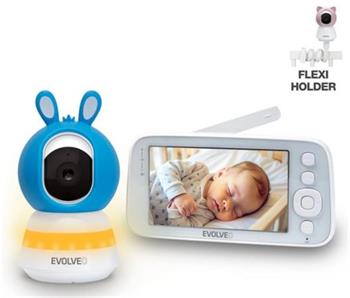 EVOLVEO Baby monitor N4, dětská chůvička, audio i