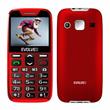 EVOLVEO EasyPhone XR, telefon pro seniory s nabíjecím stojánkem, 2,3" 320 x 240/1xSIM/0,3Mpx/microSDHC/1000 mAh/červená