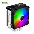 EVOLVEO QuietCool7, CPU chladič s digitálním displejem, 6x heatpipe, černý
