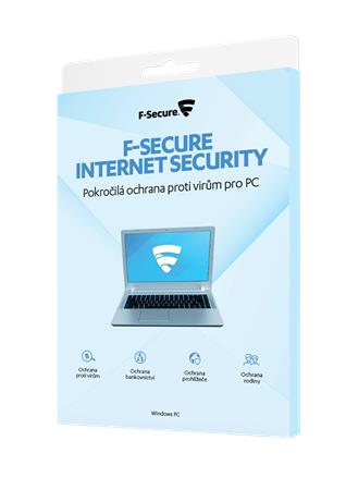 F-Secure INTERNET SECURITY BASIC (Windows), na 1 rok pro 1 uživ., CZ - elektronicky