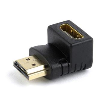 Gembird CABLEXPERT redukce HDMI 90°, M/F, černá