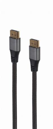 GEMBIRD kabel DisplayPort samec/samec, 8K premium series, 1.8 m