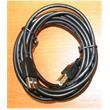 GEMBIRD kabel USB A-B 3m 2.0 HQ Black, zlacené kontakty