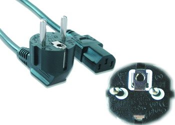 GEMBIRD Napájecí kabel se zástrčkou Schuko a konektorem C13, 10A, 3m