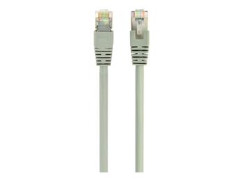 GEMBIRD Patch kabel S/FTP Cat. 6A LSZH, šedý, 0.25 m