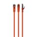 GEMBIRD S/FTP Cat. 6A LSZH patch cord oranžový 3m