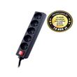 GEMBIRD Surge protector TRACER Power Patrol 3 m Black (5 outlets)