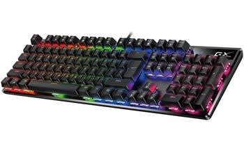 GENIUS GX GAMING Scorpion K12 Klávesnice, herní, drátová, mechanická, spínače Brown, RGB podsvícení, Copilot, CZ+SK ,USB