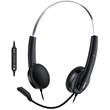 Genius HS-220U AI,Headset, náhlavní, drátový, s mikrofonem, ovl. hlasitosti, Copilot,USB, 2,4m kabel,černá