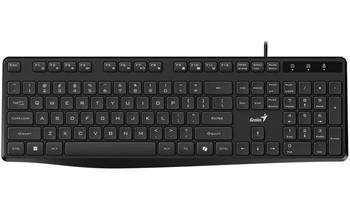 Genius KB-117S Klávesnice, drátová,tichá, USB, CZ+SK layout, Copilot klávesa, če