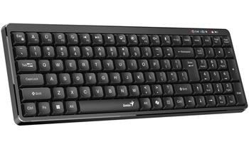 Genius LuxeMate Q7100BT,Klávesnice,bezdrátová,CZ+SK layout,retro klávesy,Copilot