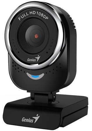 Genius QCam 6000, Webkamera, Full HD 1080p, mikrofon, USB-C, USB-A, černá