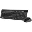 Genius SlimStar 8230 Set klávesnice a myši, bezdrátový, CZ+SK layout, Bluetooth, 2,4GHz, USB, Copilot, černý