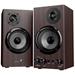 Genius SP-HF520BT, Reproduktory, 2.0, 20W, Bluetooth, 3,5mm jack, dřevěné, tmavě hnědé
