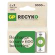 GP C ReCyko 3 000 mAh, nabíjecí (HR14), 2 ks PP