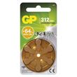 GP ZA312 - Baterie do naslouchadel 6 ks