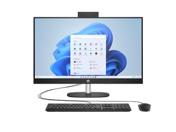 HP AIO 24-cr0028nc/24'' IPS FHD AG/i7-1355U/16GB/512GB SSD/Iris Xe/5xUSB/1xHDMI/RJ-45/90W/2y/WIN 11 Home/Black