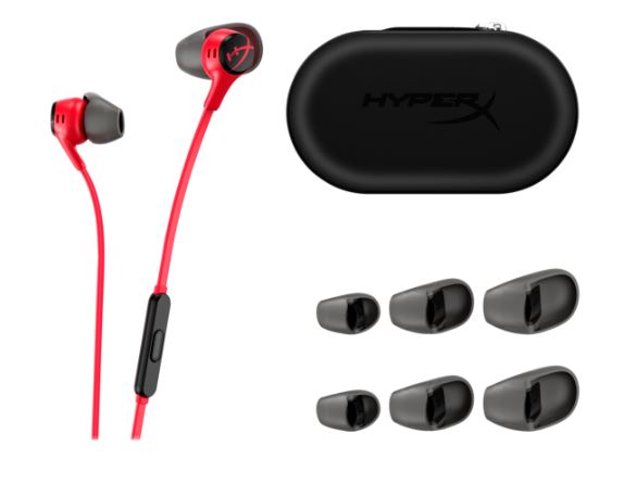 HP HyperX Cloud Earbuds II (Červená)