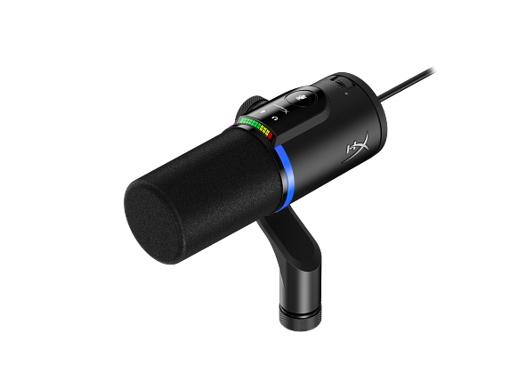 HP HyperX FlipCast - USB/XLR dynamický mikrofon (černý)