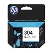 HP Ink Cartridge 304/Tri-color/100 stran