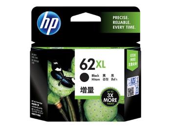 HP Ink Cartridge 62XL/Black/600 stran - blistr