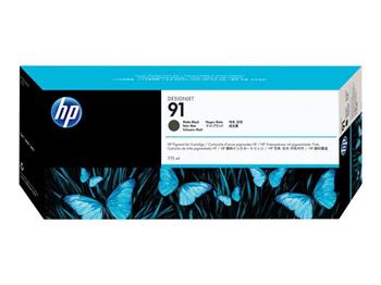 HP Ink Cartridge No. 91/Matte Black/775ml