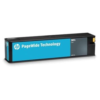 HP PageWide Cartridge 981Y/Extra High Yield Cyan/16 000 stran