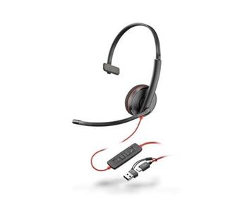 HP Poly BW 3210 Mono USB-C HS +USB-C/A