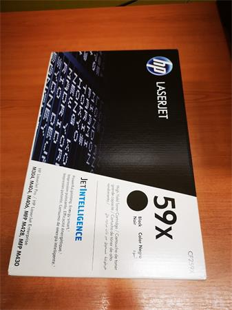 HP toner 59X/Black/10 000 stran - poškozený obal