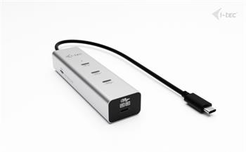 i-tec USB-C Charging Metal HUB 5port with USB-C video 8K, Power Delivery 85W