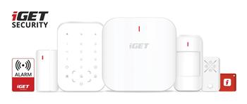 iGET SECURITY M6-4G Premium - Inteligentní bezdrátový 4G LTE/WiFi/Ethernet/GSM zabezpečovací systém s ovládáním IP kamer