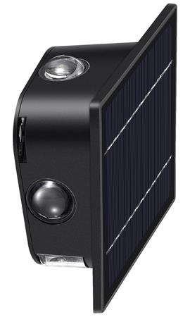 IMMAX WALL venkovní solární nástěnné LED osvětlení se světelným čidlem CCT