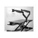 Kensington One-Touch Height Adjustable Dual Monitor Arm - Black