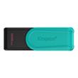 KINGSTON 128GB Portable USB 3.2 Gen 1 DataTraveler Exodia S (Black/Turquoise)