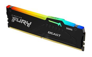 KINGSTON 16GB 5600MT/s DDR5 CL40 DIMM FURY Beast RGB XMP