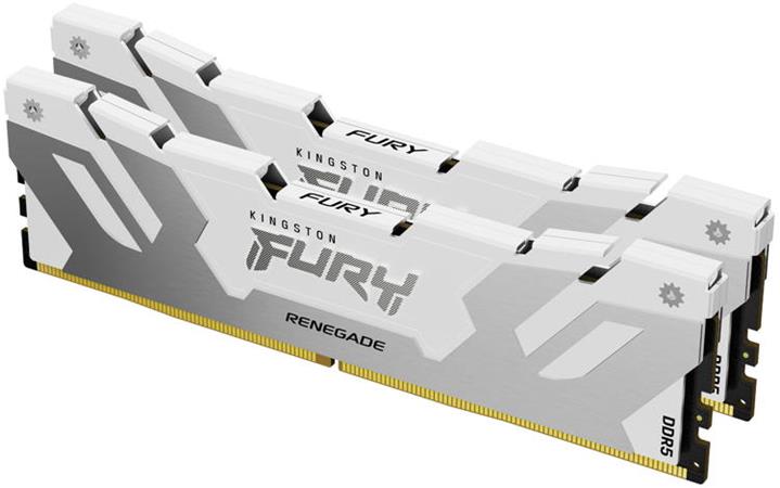 KINGSTON 32GB 7600MT/s DDR5 CL38 DIMM (Kit of 2) FURY Renegade Silver XMP