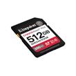 KINGSTON 512GB Canvas React Plus SDXC UHS-II 280R/100W U3 V60 for Full HD/4K