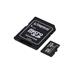 KINGSTON 8GB microSDHC Industrial C10 A1 pSLC Card + SD Adapter